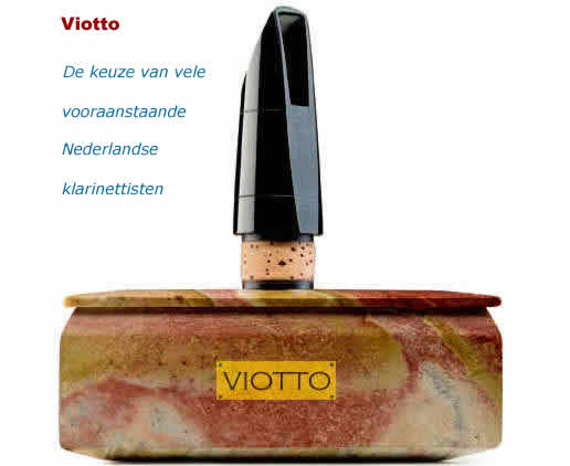 basdejong.com Viotto Clarinet Mouthpieces, Klarinet Mondstukken